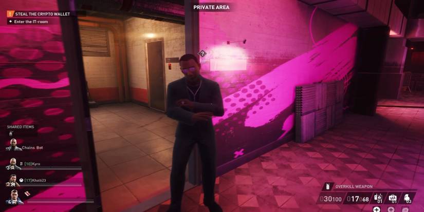 payday 3 - rock the cradle it room - it room