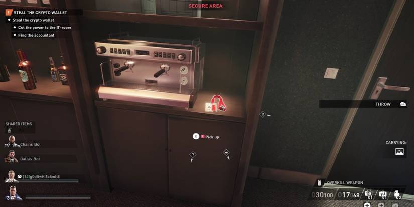 payday 3 - rock the cradle it room - red keycard