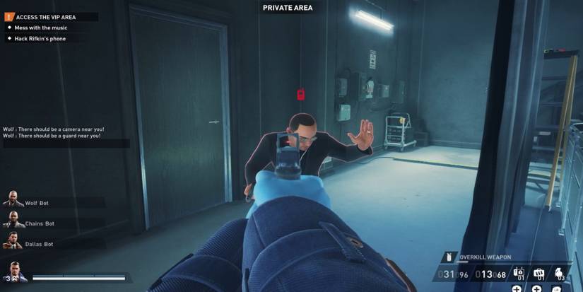 payday 3 - rock the cradle speakers - bouncer