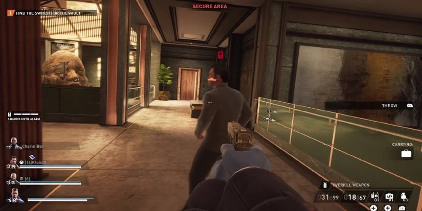 payday 3 - touch the sky office vault - security chief