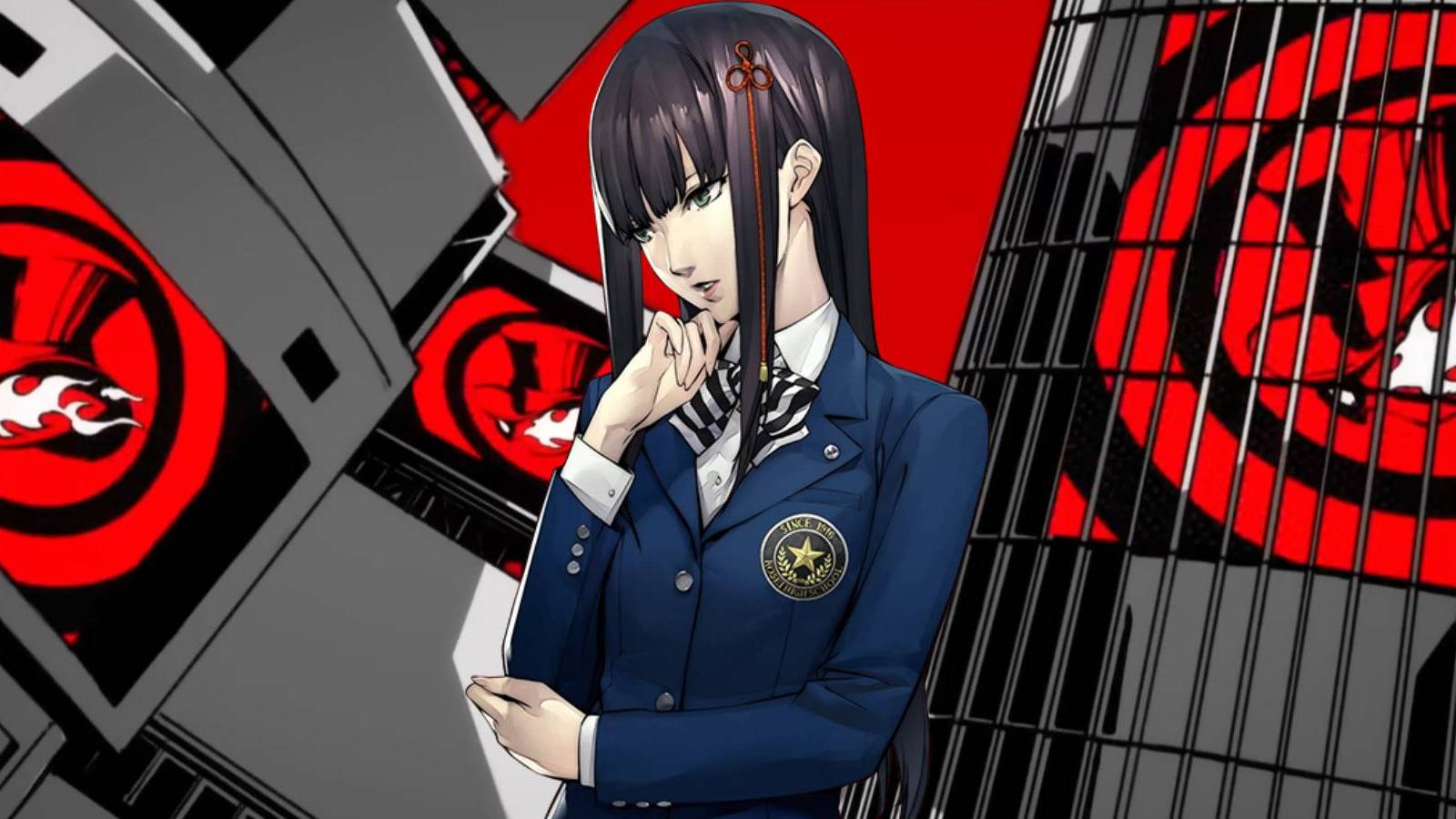 Hifumi Togo over Persona 5 Royal's intro