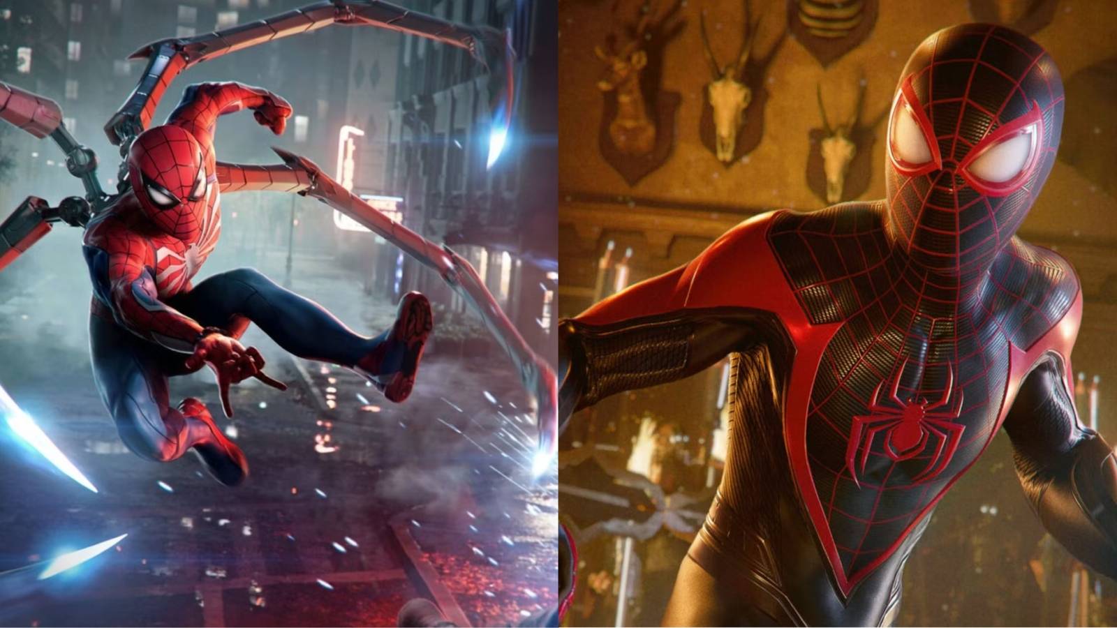 peter parker miles morales in game costume