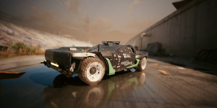Cyberpunk 2077: Phantom Liberty, Weaponized Car Tribute To Ken Block