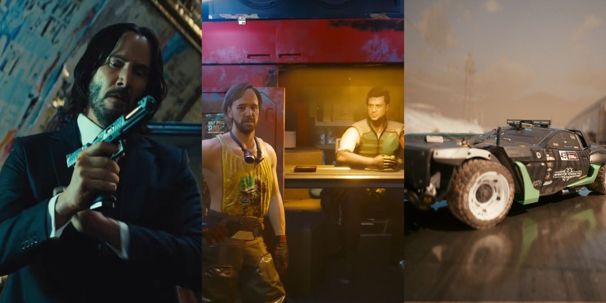 Cyberpunk 2077: Phantom Liberty, John Wick, Michal And Marcin, Ken Block Car