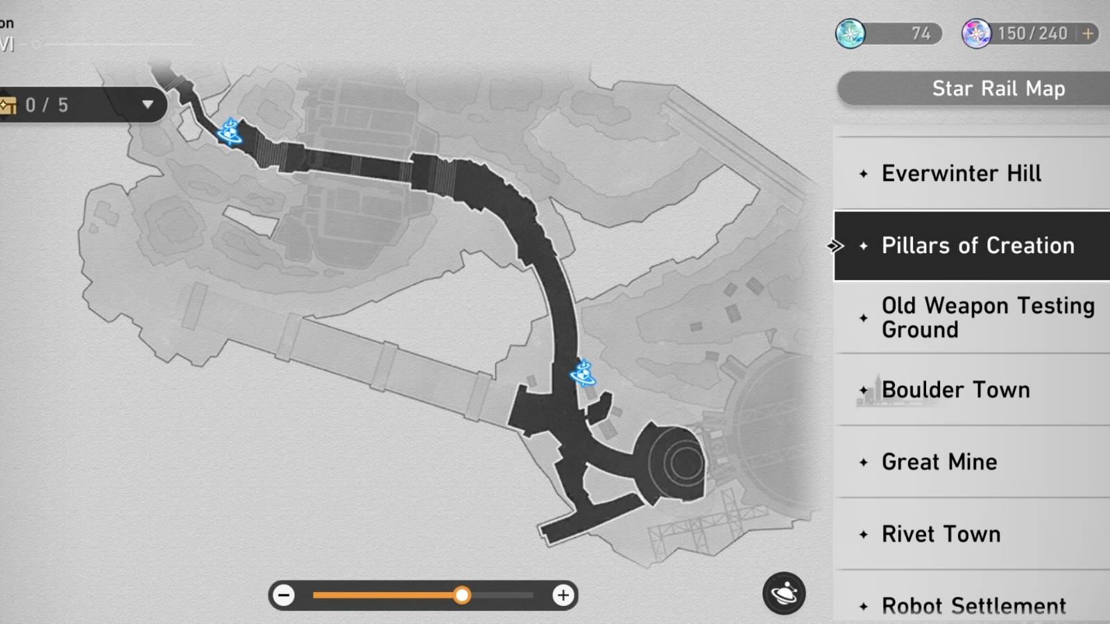 Pillars of Creation in Honkai Star Rail