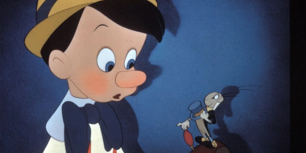 Pinnochio 1940 Jiminy Crickett Cropped