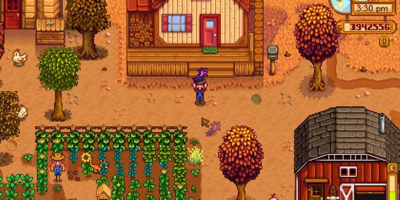 player holding amaranth stardew valley