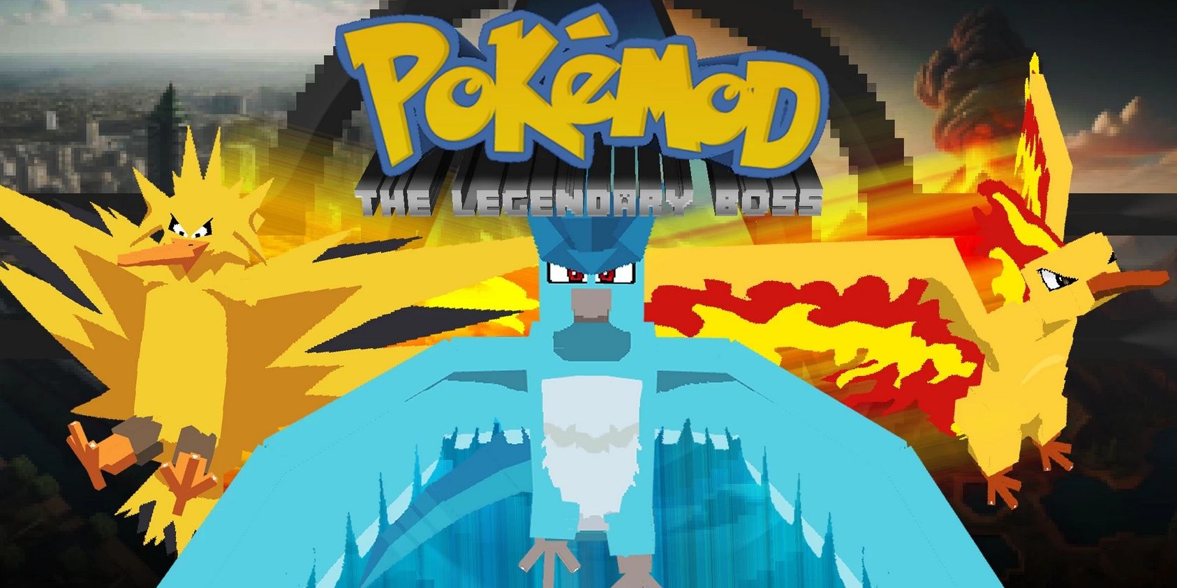 Pokemod - The Legendary Boss Update - Catch Your Monster! mod for Minecraft
