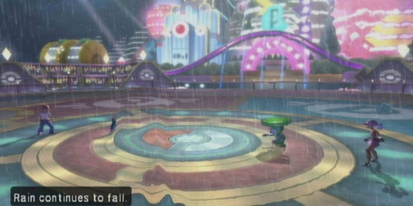 Gameplay screenshot from Pokemon Battle Revolution 