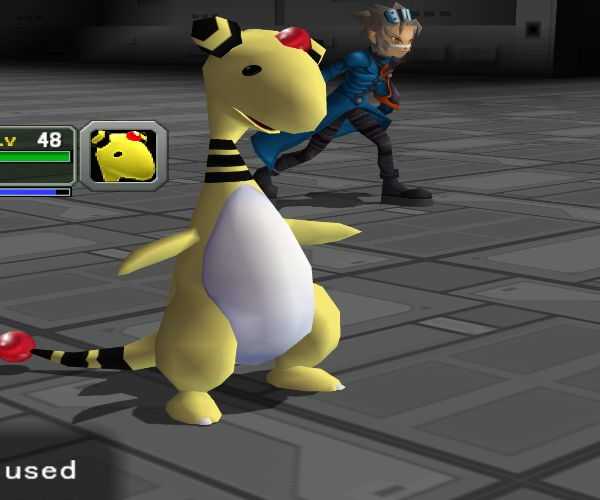 Gameplay screenshot from Pokemon Colosseum