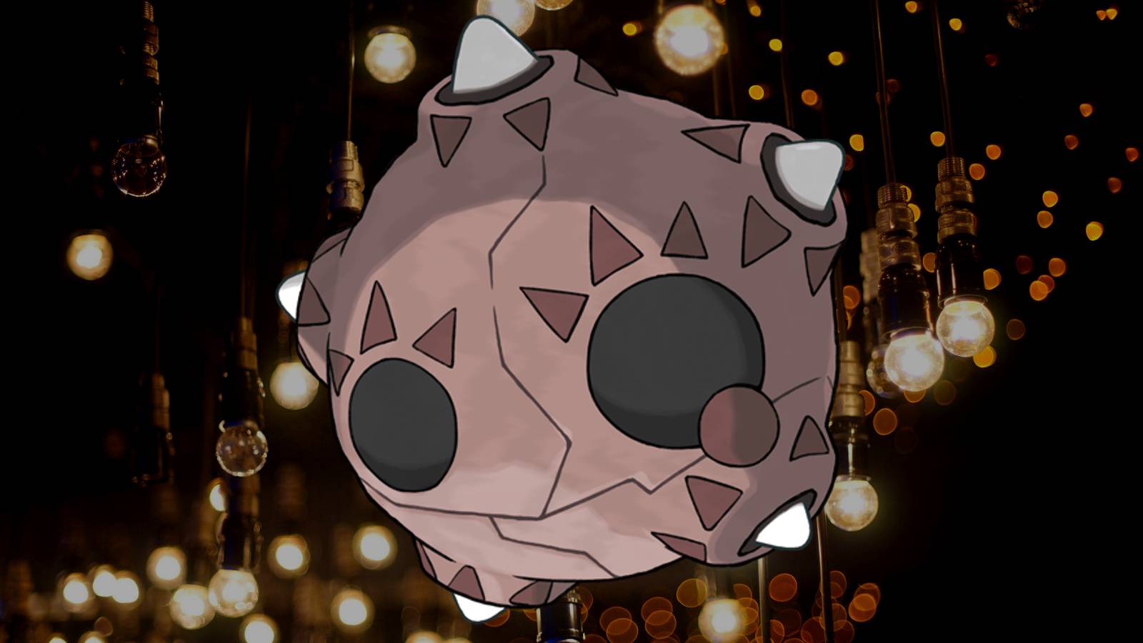Minior Pokemon Fan Makes Neat Minior Lamp