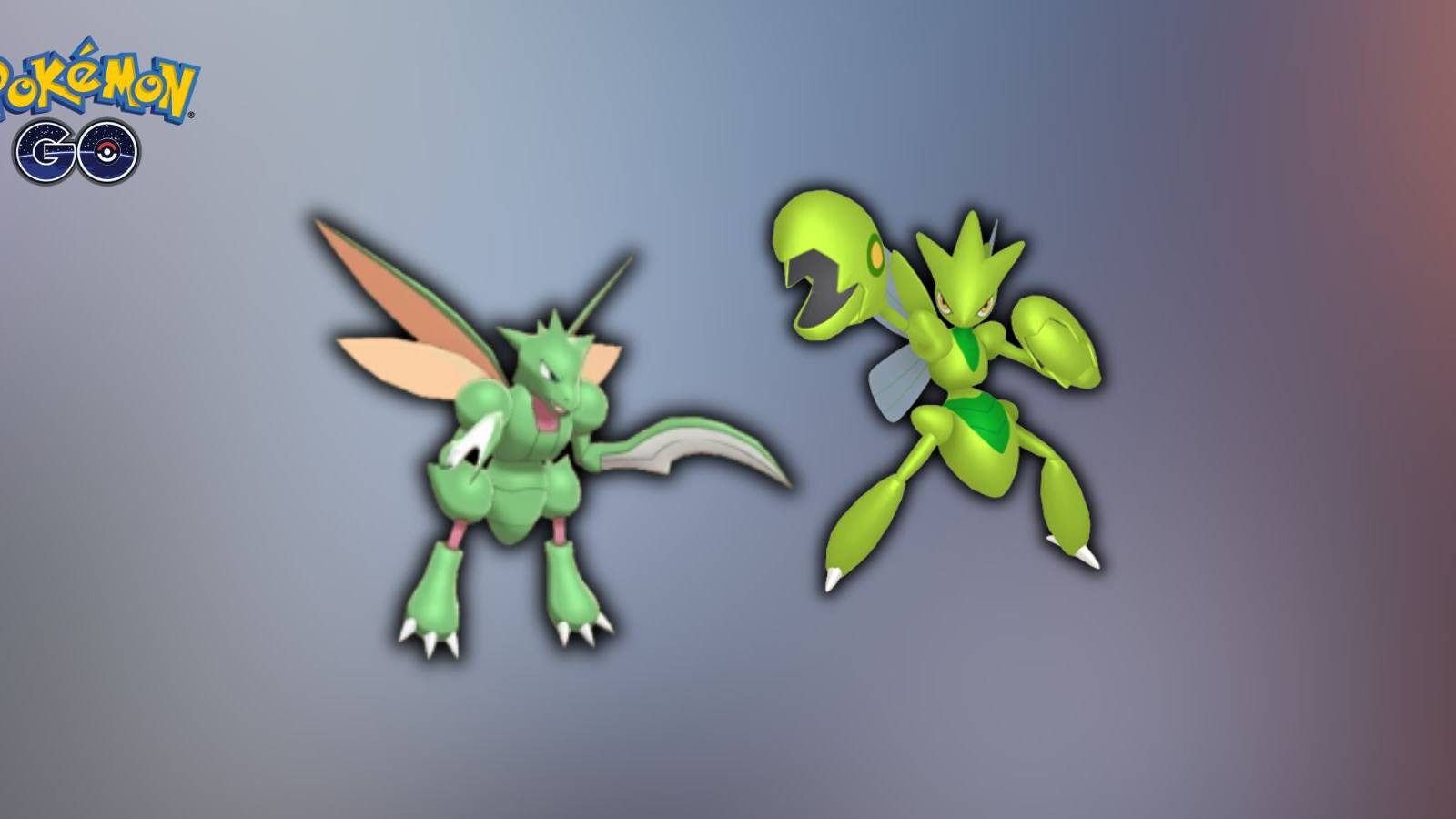 Pokemon GO Shiny Scyther And Shiny Scizor