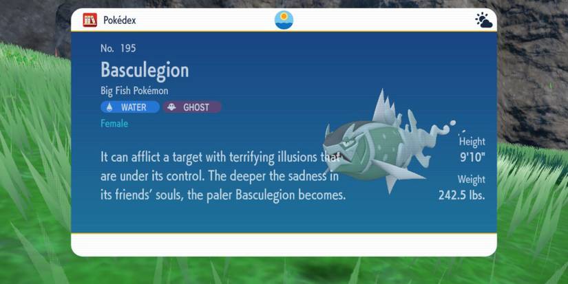 Pokemon Scarlet and Violet DLC Basculegion