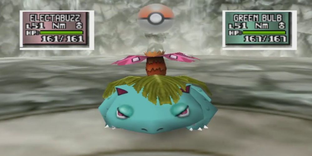 Gameplay screenshot from Pokemon Stadium 2 