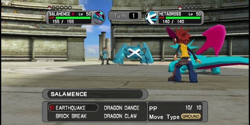 Gameplay screenshot from Pokemon XD Gale of Darkness 