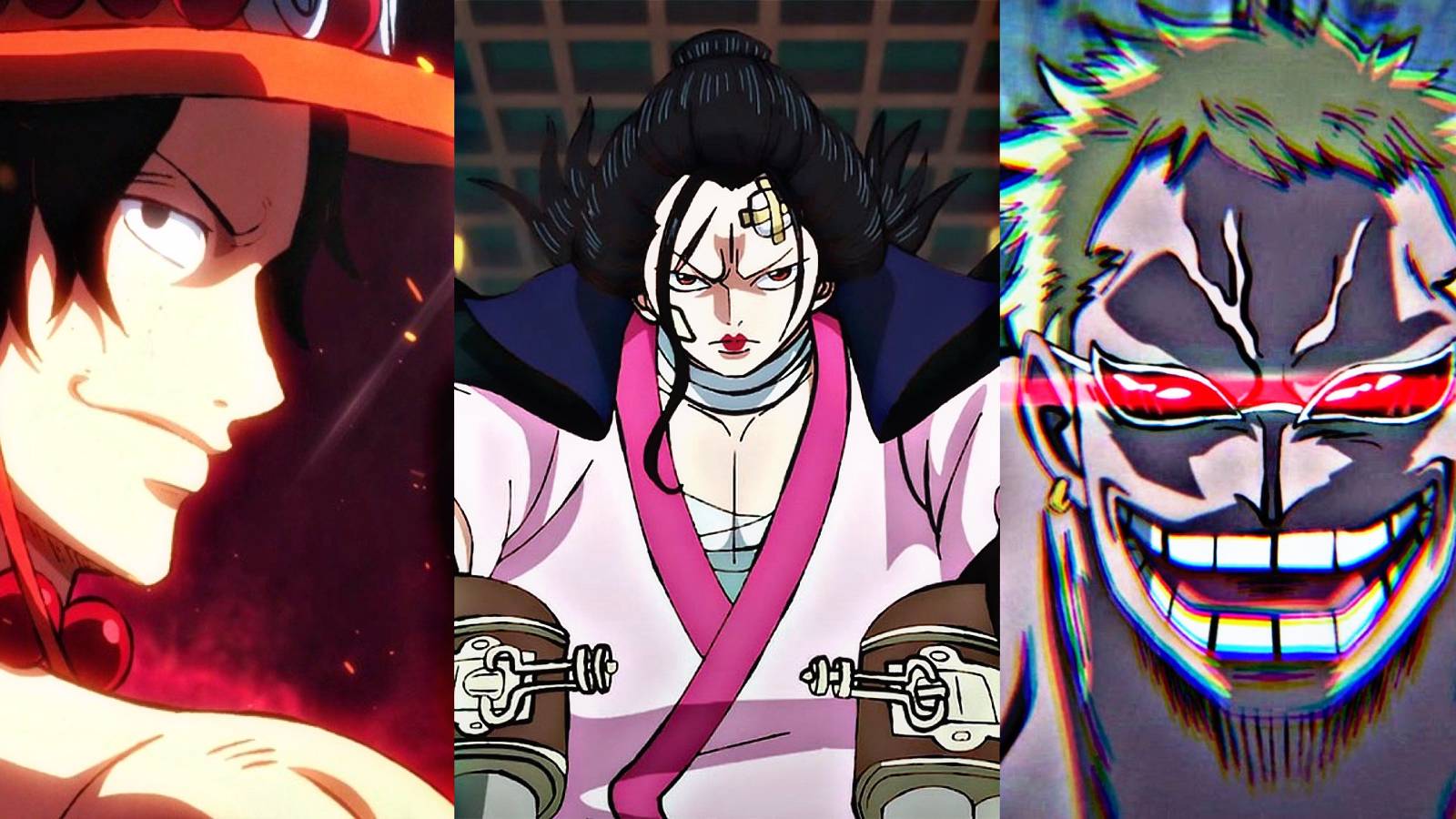 Portgas d ace Izo doflamingo one piece