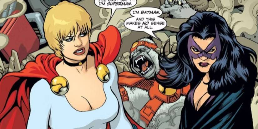 Power Girl and the Huntress