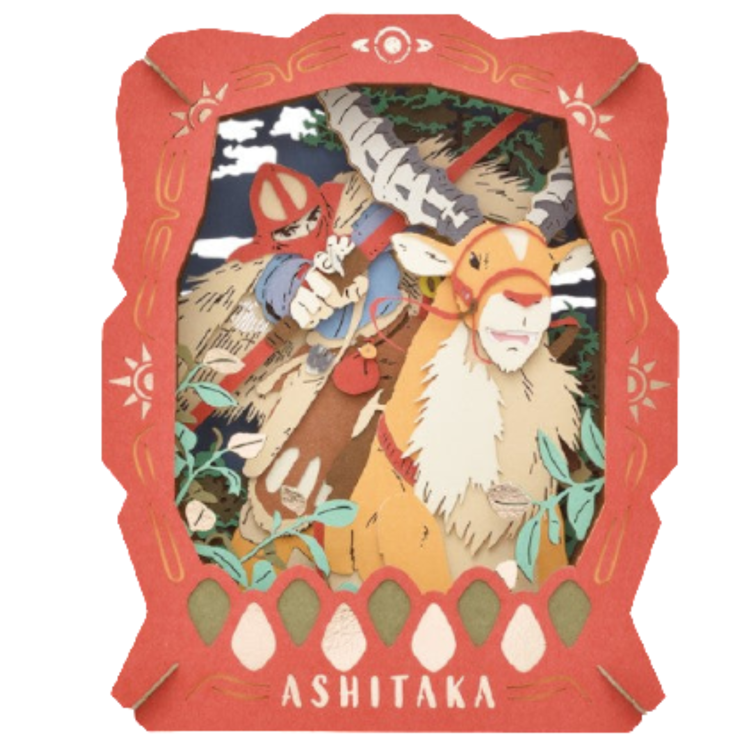 Princess Mononoke Ashitaka Paper Theater