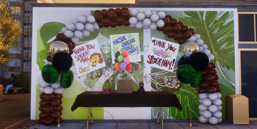 Gifts from BV students to Miles