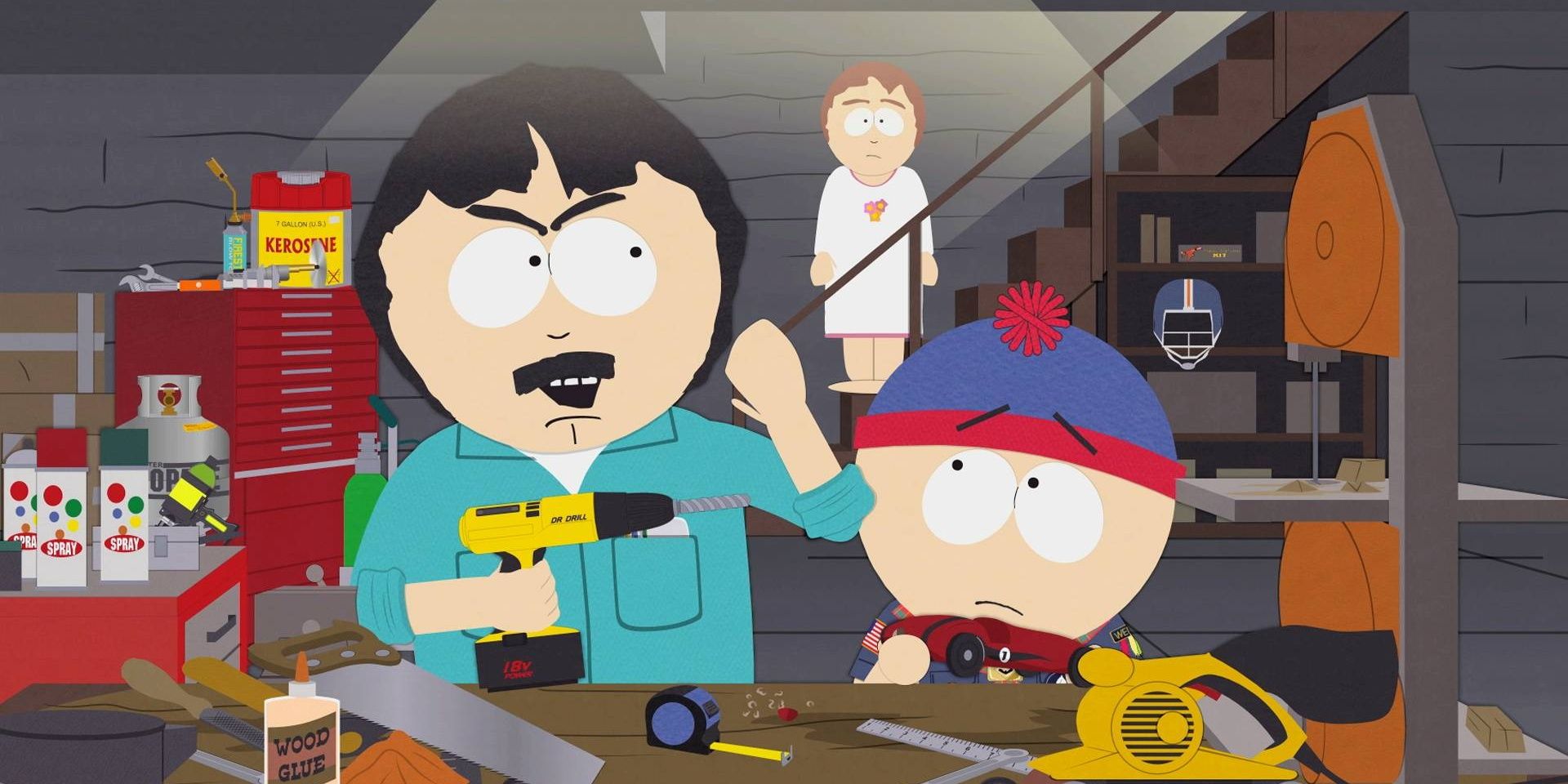 Randy in Pinewood Derby, a South Park episode