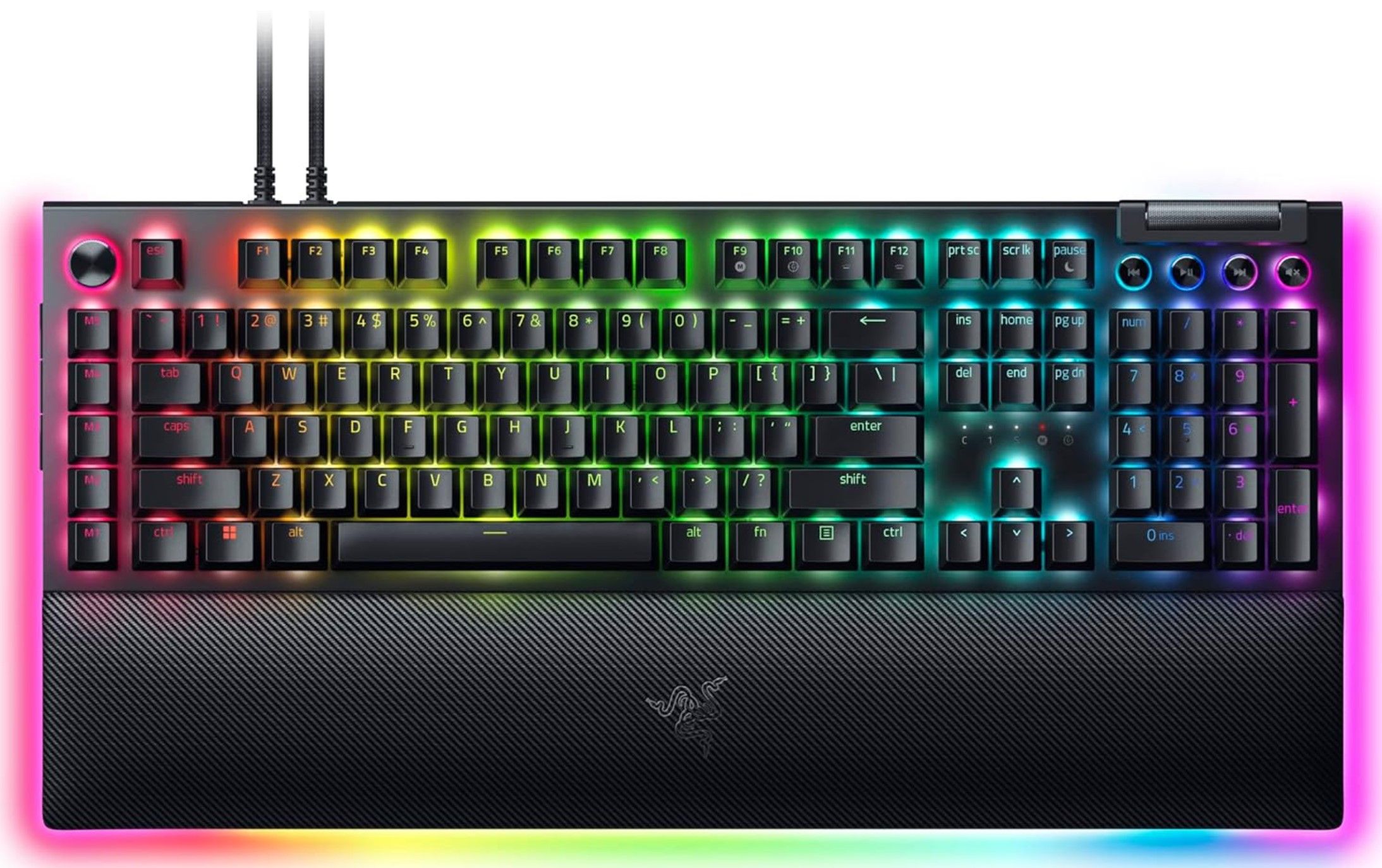 Razer Huntsman Mini 60% Gaming Keyboard + Phantom Keycap Upgrade Set  Bundle: Classic Black/Linear Optical - Black
