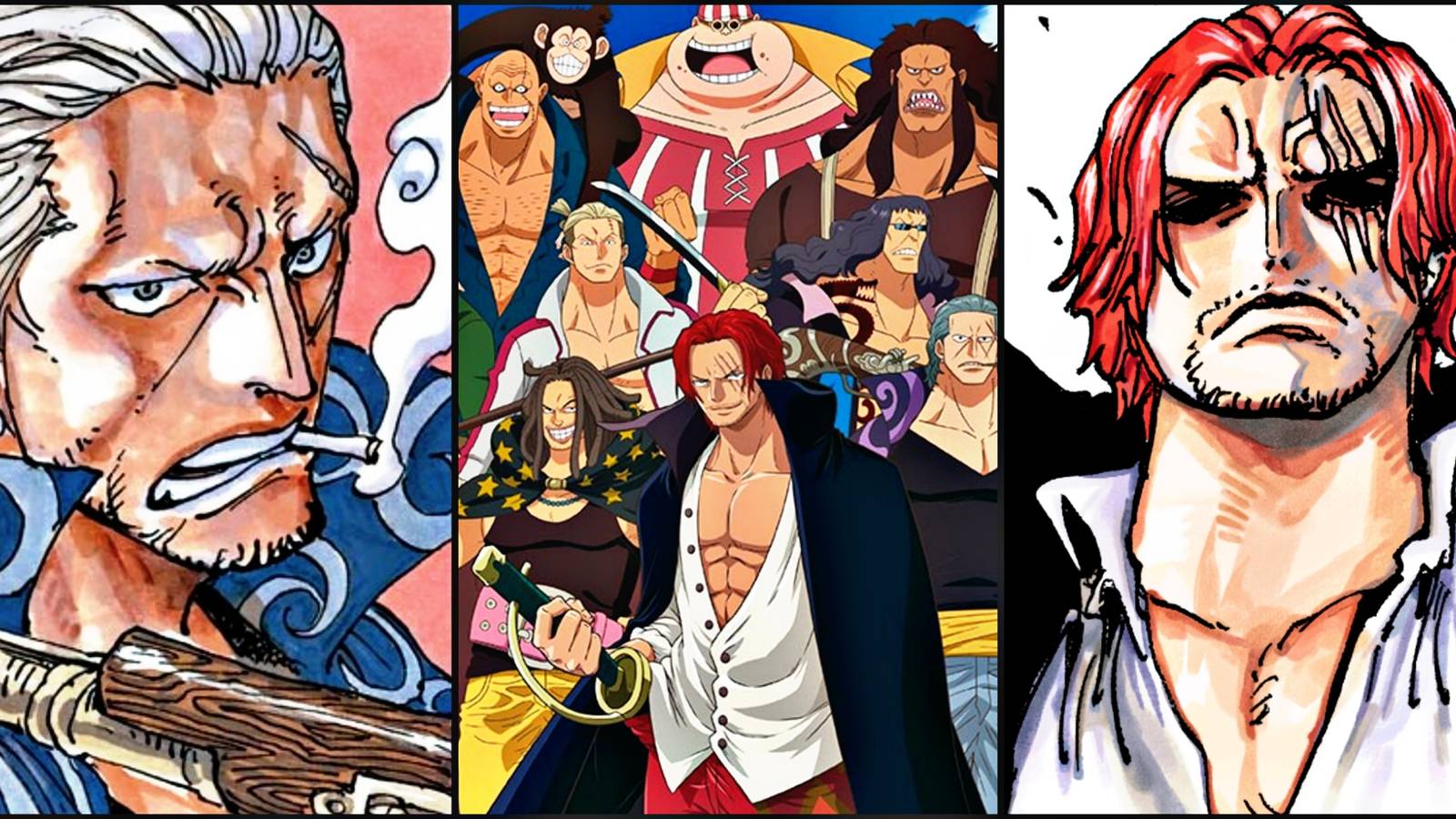 Red Hair Pirates Strongest Members