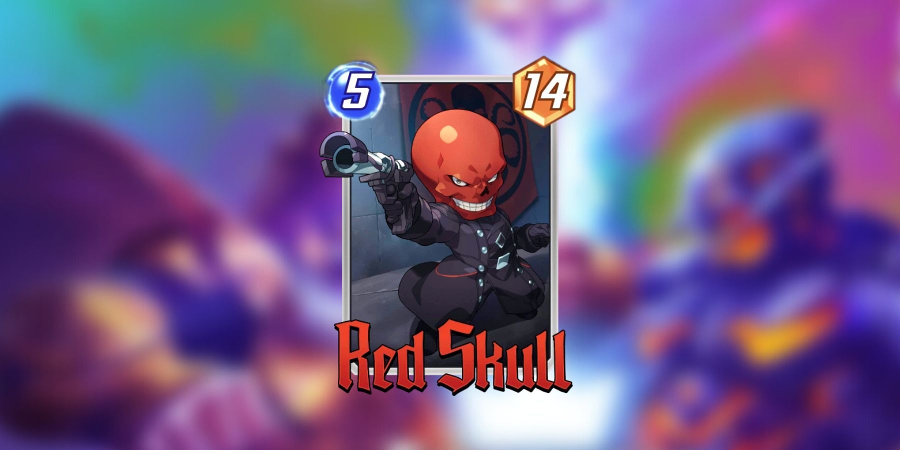 image showing red skull in marvel snap.