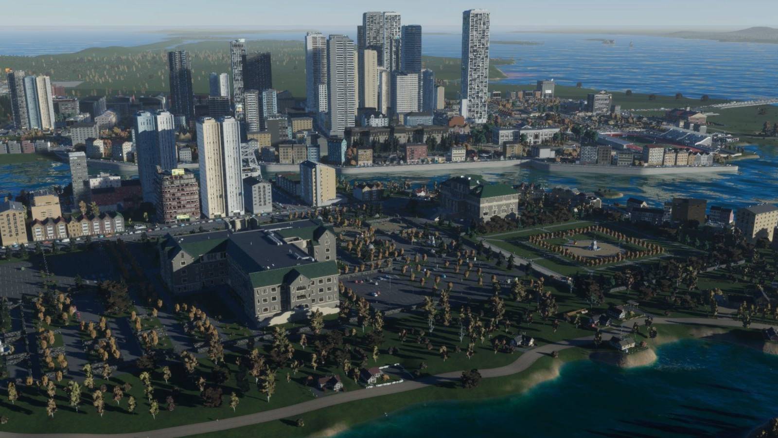 Cities Skylines 2: town