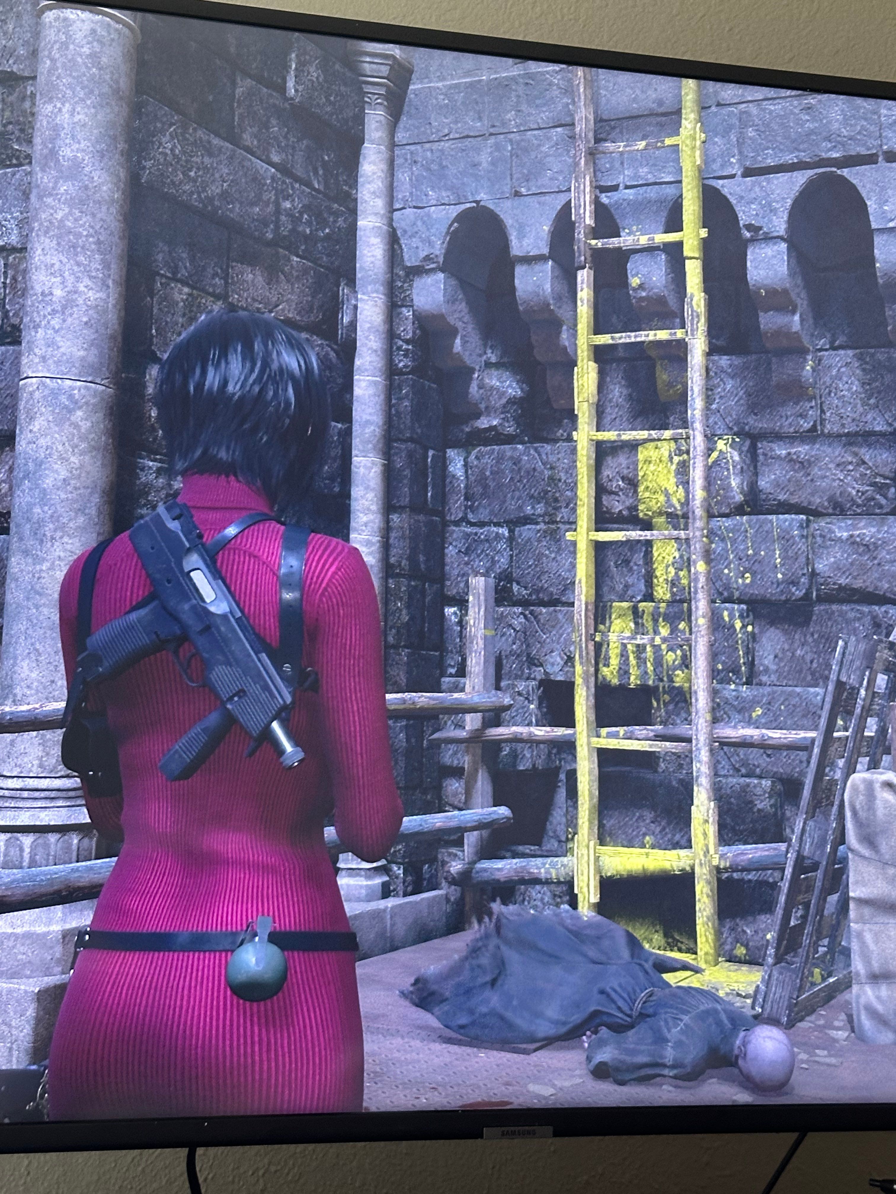 Resident Evil 4 Yellow Ladder