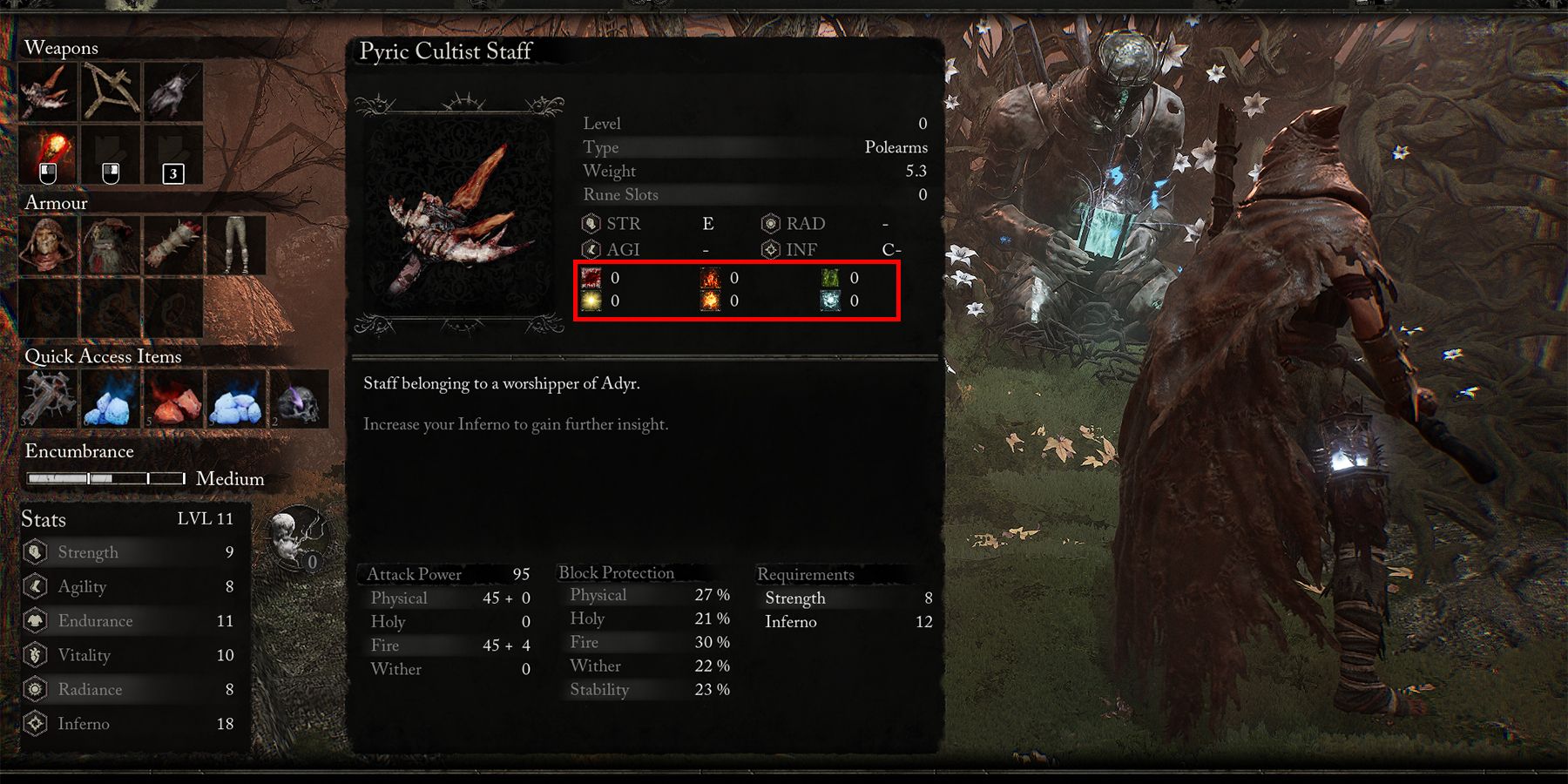 resistances explained in lords of the fallen
