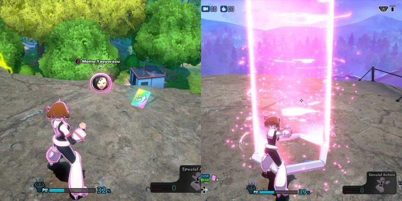 Ochaco Reviving Momo