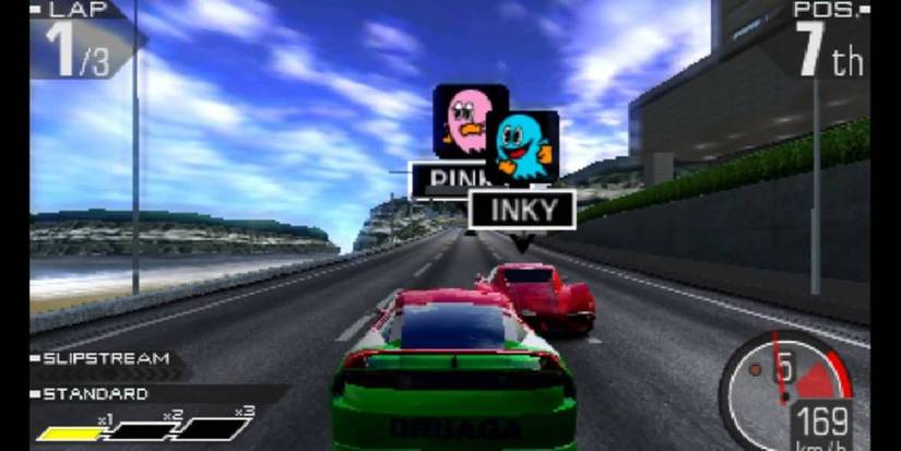 Gameplay screenshot from Ridge Racer 3D 