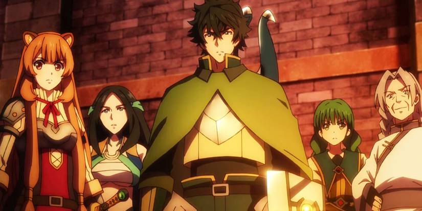 Rising of the shield hero E03 Naofumi and Companion