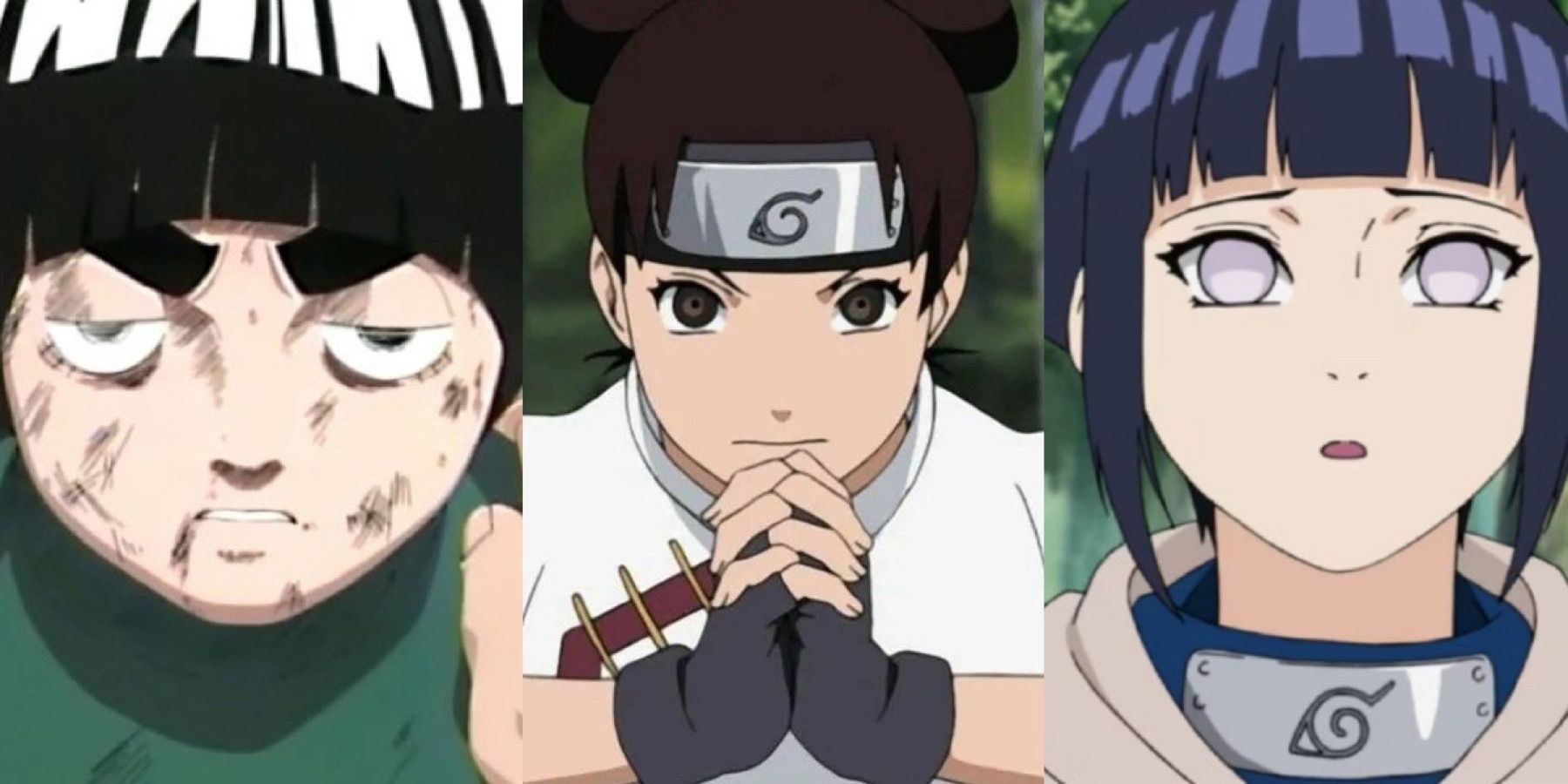 Rock lee tenten hinata naruto