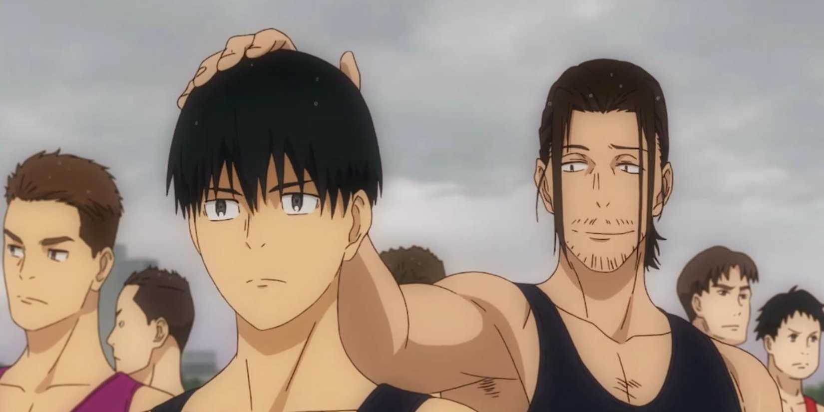 run with the wind kakeru gets his head patted