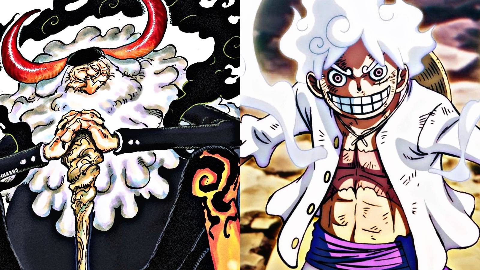 Saint saturn gear 5 luffy one piece