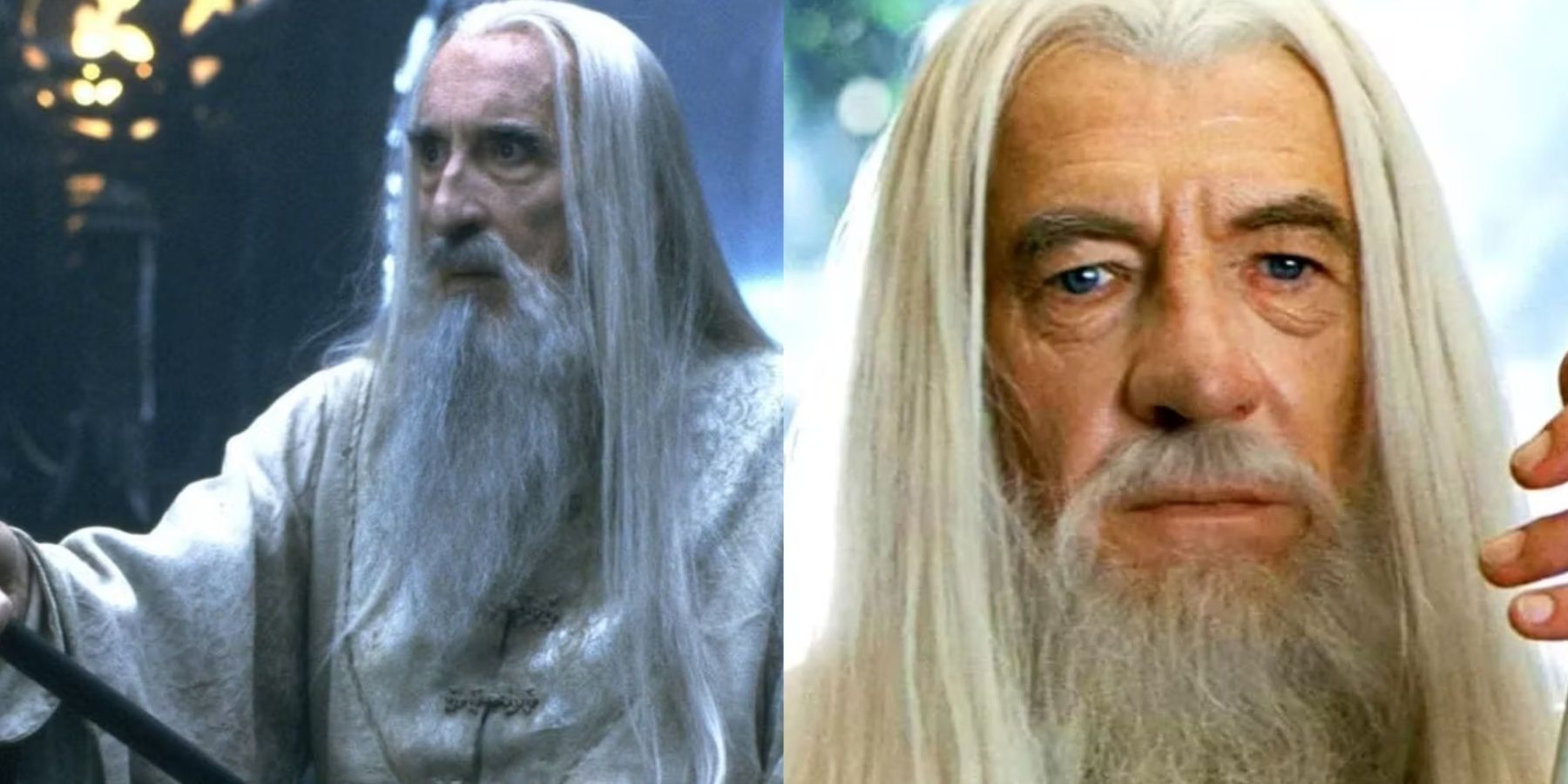 Saruman and Gandalf