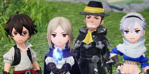 Main Party Members In Bravely Default 2