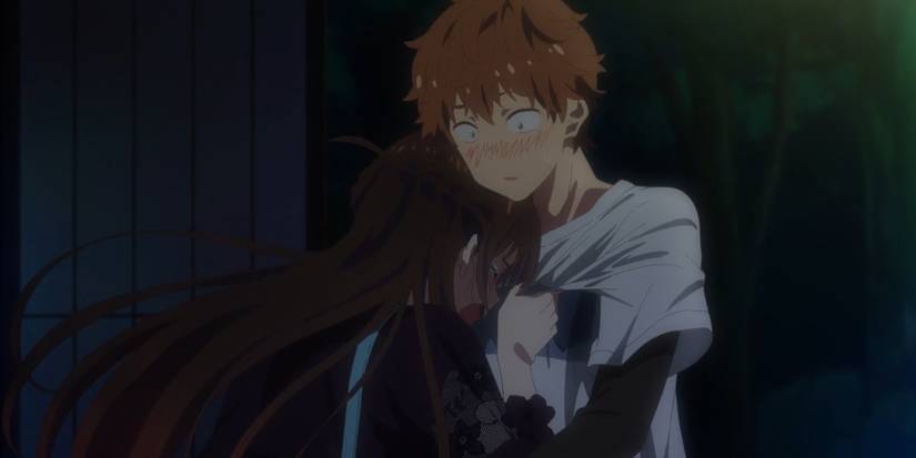 Chizuru Crying on Kazuya