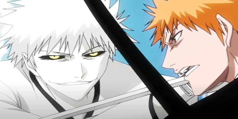 Ichigo Fighting White Ichigo