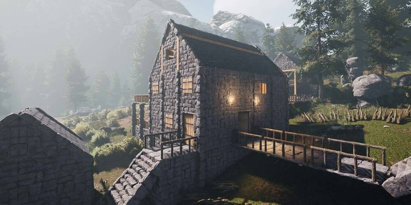 Stone House In Icarus