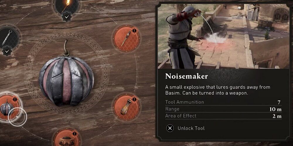 Noisemaker Description Of Noisemaker In Assassin's Creed Mirage