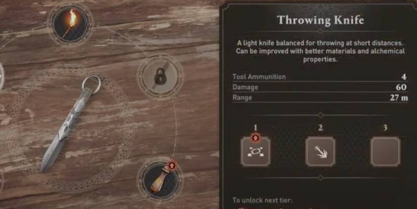 Throwing Knife Description In Assassin's Creed Mirage