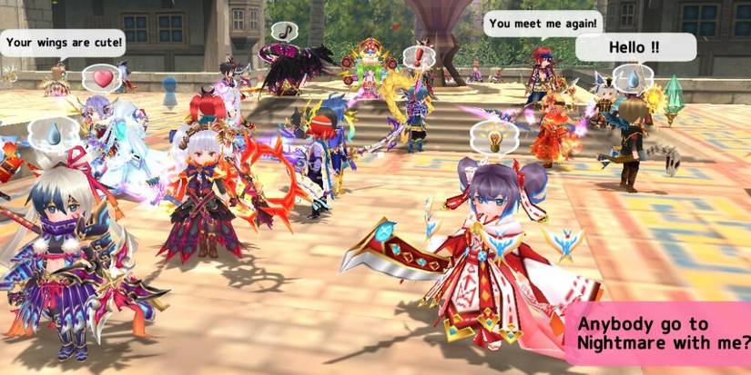 Multiple Characters Talking to Each Other In Elemental Knight R