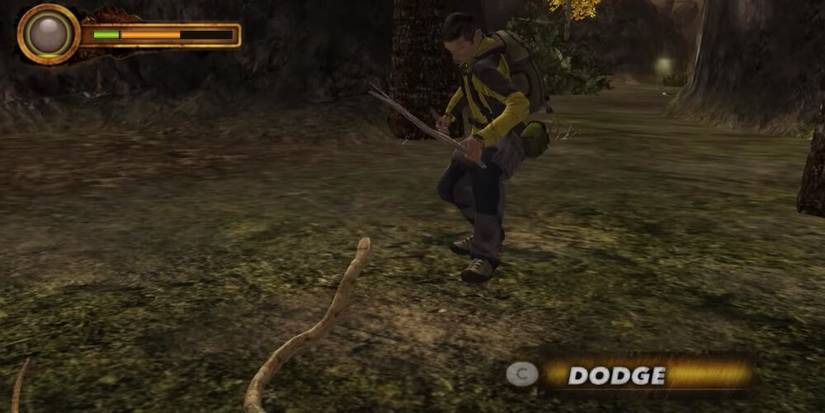 Bear Grylls Attacking A Snake