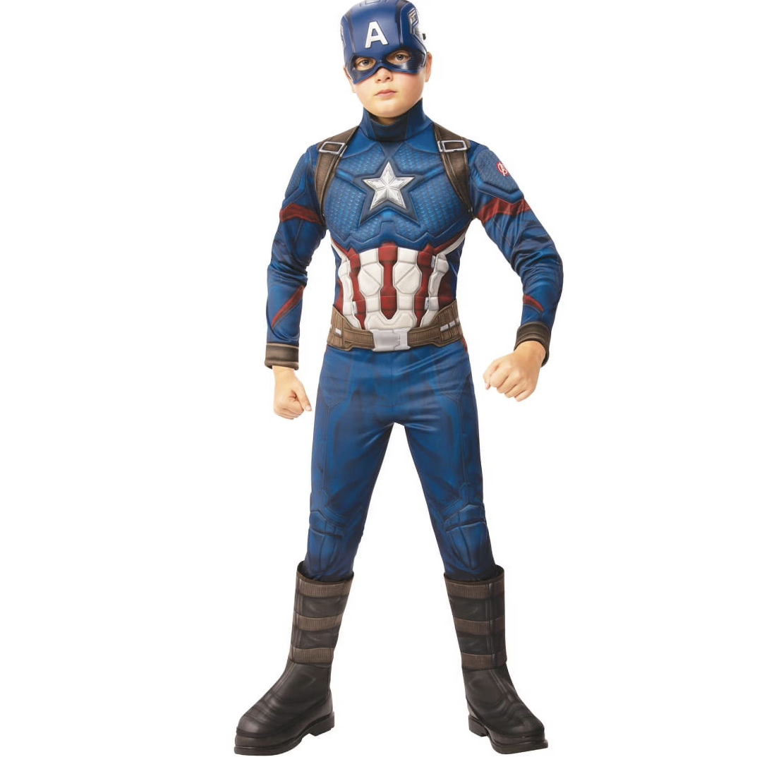 Child in Captain America costume