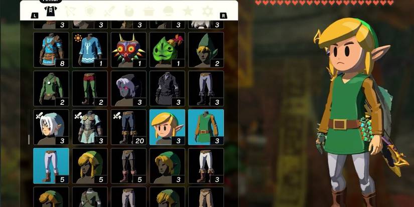 Link Wearing The Awakening Armor