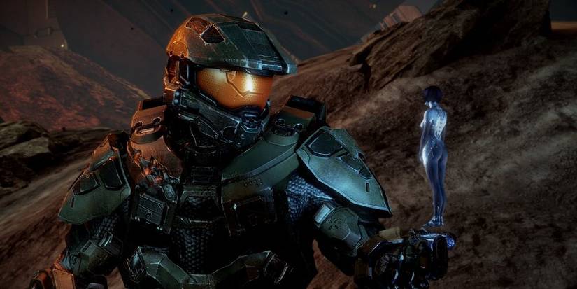 Master Chief Talking To Cortana