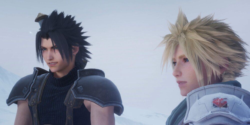 Cloud And Zack In Final Fantasy 7 Crisis Core