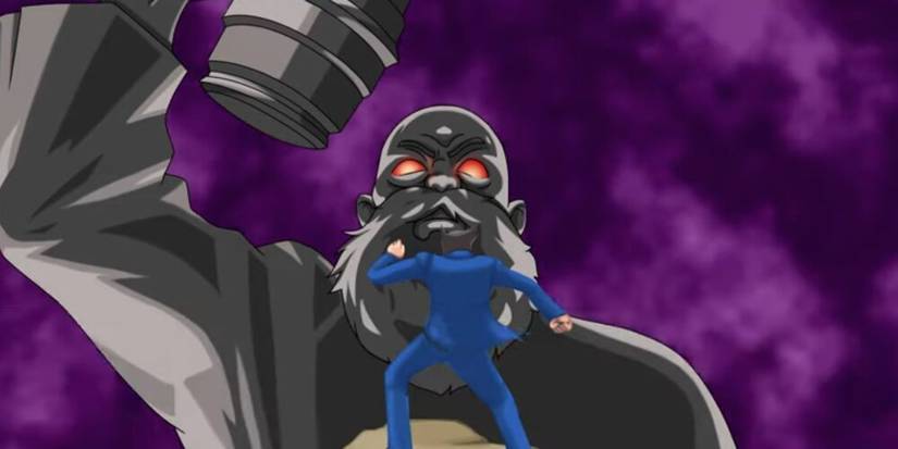 Judge Slamming A Gabble Down On Phoenix Wright